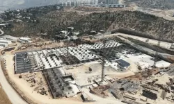 Hatay İskenderun'da 600 yataklı devlet hastanesinin inşası sürüyor