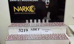 Adana'da otomobilde 3 bin 219 uyuşturucu etkili hap ele geçirildi