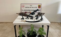 Antalya'da ruhsatsız silah operasyonunda 5 zanlı yakalandı