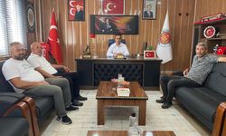 Böcekli’de AK Parti’den Belediye Ziyareti