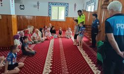 Bozyazı'da polis ekipleri Kur'an kursu öğrencilerine trafik kurallarını anlattı