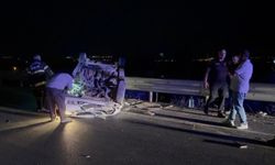 Kahramanmaraş'ta iki otomobilin çarpıştığı kazada 10 kişi yaralandı