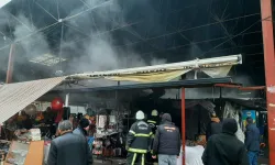 Kahramanmaraş'ta iş yerinde çıkan yangın söndürüldü