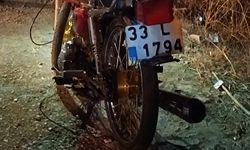 Mersin'de devrilen motosikletteki 2 kişi yaralandı