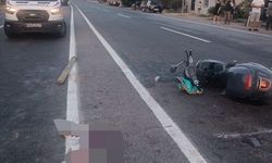 Mersin'de kamyonetle çarpışan motosikletteki 4 kişi yaralandı