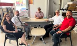 Seydi Gülsoy, Hamza Yılmazer’i Ziyaret Etti