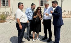 Seydi Gülsoy, Osmaniye İl Halk Kütüphanesi alanını inceledi