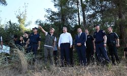 Vali Yılmaz, Düziçi Yangınını Yerinde Takip Etti