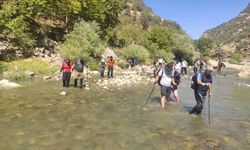 Doğaseverler Zore Kanyonu'nda yürüyüş gerçekleştirdi