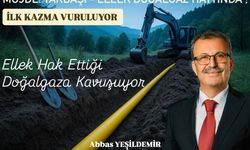 Ellek’te Doğal Gaz Çalışmaları İçin İlk Kazma Vuruluyor