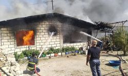 Hatay'da müstakil evde çıkan yangın söndürüldü