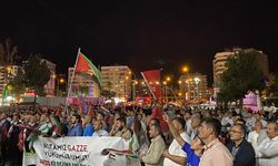 Kahramanmaraş'ta Filistin'e ve Küresel Sumud Filosu'na destek yürüyüşü düzenlendi