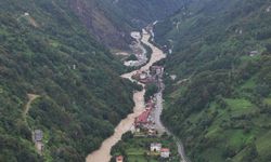 Rize Trabzon Giresun ve Artvin’de Sel Alarmı