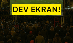 Osmaniye’de Milli Maç İçin Dev Ekran Kurulacak