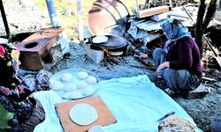 Taşlıufacık Yaylasında Sabah Kahvaltısı Hazırlığı