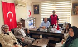 Abbas Yeşildemir Düziçi Kızılay Şubesini Ziyaret Etti