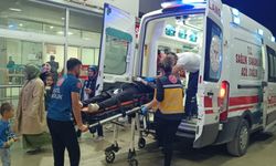 Adana'da bariyerlere çarpan motosiklet sürücüsü yaralandı