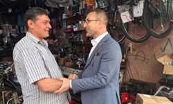 AK Parti Kadirli İlçe Başkanı  Örtlek’ten Esnaf Ziyareti