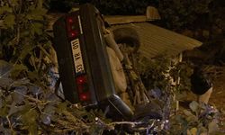 Mersin'de evin duvarına çarpan otomobildeki sürücü öldü