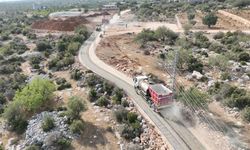 Silifke'de asfalt çalışmaları sürüyor
