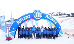 Allianz Türkiye'den Palandöken'de kız çocuklarına uzun soluklu kayak desteği