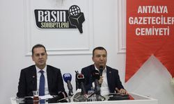 Antalyaspor Başkanı Perçin, 'Basın Sohbetleri'nde konuştu: