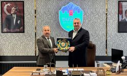 Başkan İba, Genel Sekreter Hamit Coşkun’u Ağırladı