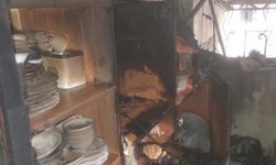 Bozyazı'da evde çıkan yangın söndürüldü