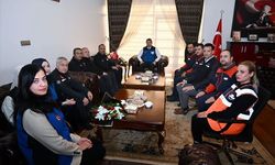 AFAD Personelini Makamında Ağırladı!