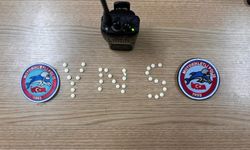 Hatay'da 33 uyuşturucu hap ele geçirilen otomobildeki 2 şüpheli gözaltına alındı