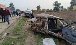 Kırıkhan’da Yürekleri Ağıza Getiren Kaza!