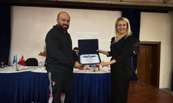 Kırkpınar başpehlivanı Orhan Okulu kariyer günlerine katıldı