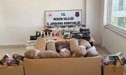 Mersin'de sigara kaçakçılığı operasyonunda 2 şüpheli yakalandı