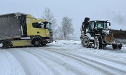 Ordu’da Kırsal Yollarda Karla Mücadele Başladı