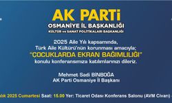 Osmaniye’de “Çocuklarda Ekran Bağımlılığı” Konferansı Düzenlenecek