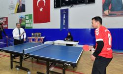 Osmaniye’de Özel Gereksinimli Masa Tenisi Turnuvası Başladı
