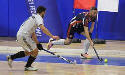 Salon Hokeyi Erkekler Süper Lig maçları Alanya'da yapıldı