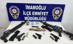 Adana'da çiftlikte ruhsatsız silah ele geçirildi