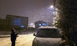 Adana'nın yüksek kesimlerinde kar etkili oldu