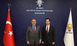 AK Parti MKYK Üyesi Kaya,  Kamalı’yı Genel Merkezde Ağırladı