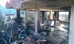 Alanya'da müstakil evde çıkan yangın söndürüldü