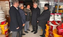 Milletvekili ve İlçe Başkanı Karaca’dan Osmaniye Esnafına Ziyaret