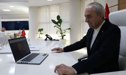 Antalya'da Kepez Belediye Başkanı Kocagöz, AA'nın 'Yılın Kareleri' oylamasına katıldı