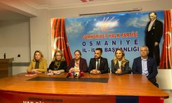 CHP Osmaniye Deprem ve Sorunları Raporladı