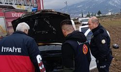 Düziçi’nde Araç Yangını Paniğe Neden Oldu