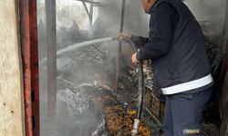 Düziçi’nde Ev Yangını Kiler ve Balkon Küle Döndü