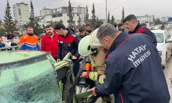Hatay'da zincirleme trafik kazasında 4 kişi yaralandı