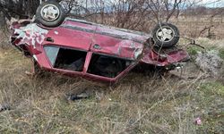 Isparta'da otomobilin şarampole devrildiği kazada sürücü ağır yaralandı