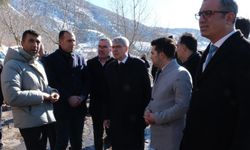 Seydi Gülsoy Yangın Mağduru Bilal Kılıç’ı Ziyaret Etti