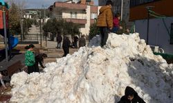 Toprakkale’de Kar Sürprizi Yarıyıl Tatiline Unutulmaz Hediye